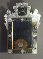 Murano-Spiegel, Venedig, im Stil des 18. Jhdts.